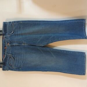 J. Crew Blue Cropped Ankle Jeans